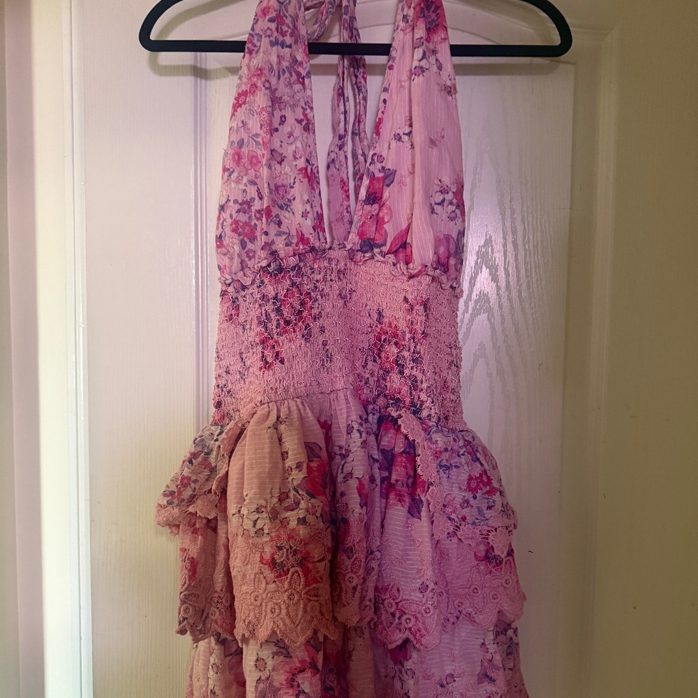 Loveshackfancy halter dress